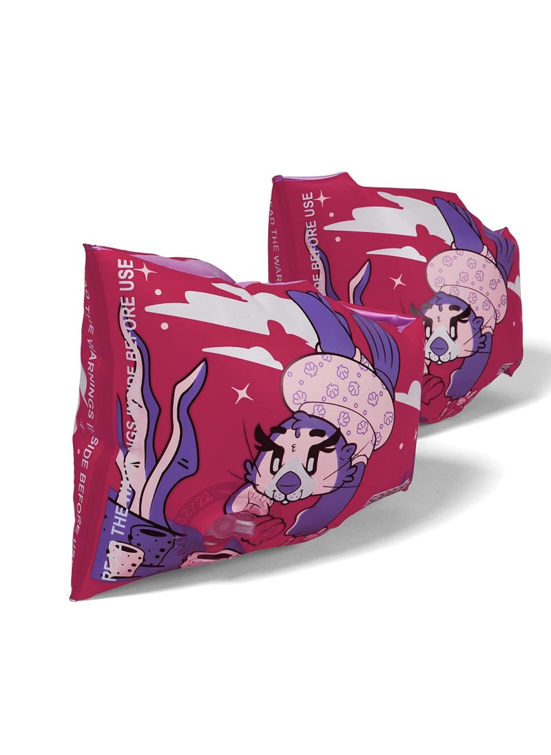 speedo - Character Armbands | Kids | Unisex | Fun Aria Sea Otter Design |  Safe & Supportive for Up to 25kg - Image 1