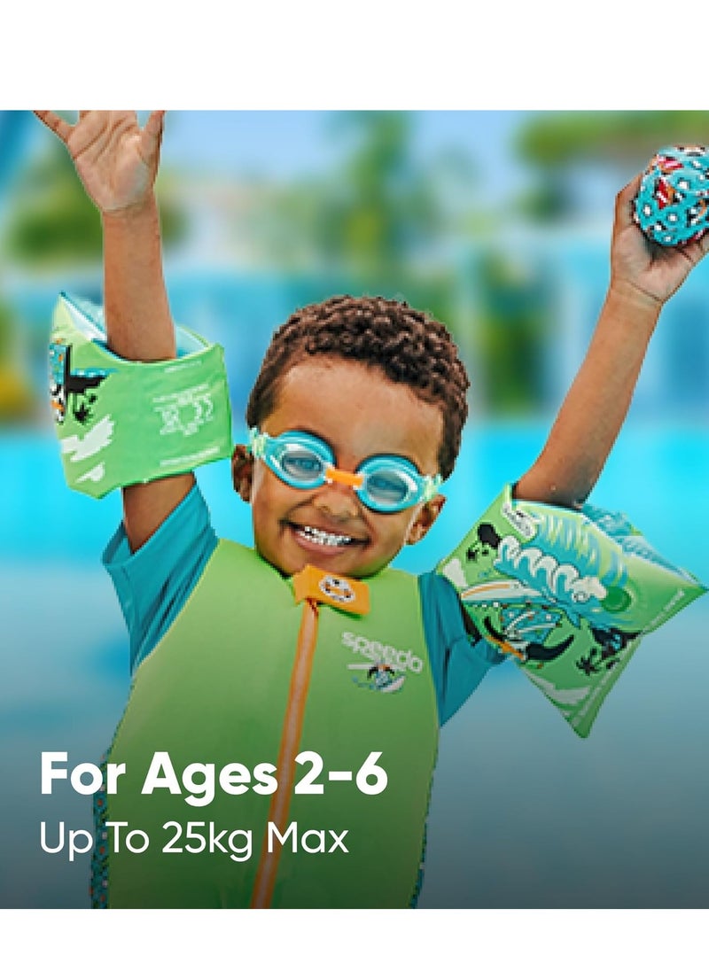 speedo - Character Armbands | Kids | Unisex | Fun Aria Sea Otter Design |  Safe & Supportive for Up to 25kg - Image 1