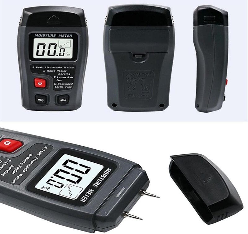 klarako Wood Moisture Meter Digital Logs Moisture Meter Damp Meter/ 099.9% Wood Humidity Tester Detector/Firewood Logs Timber Humidity Measuring Device - Image 4