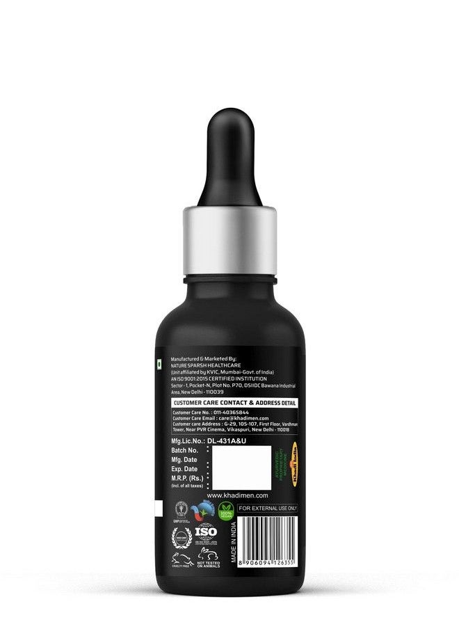 KHADI MEN Beard Oil 100% Growth Oil Hair Oil  - Image 3