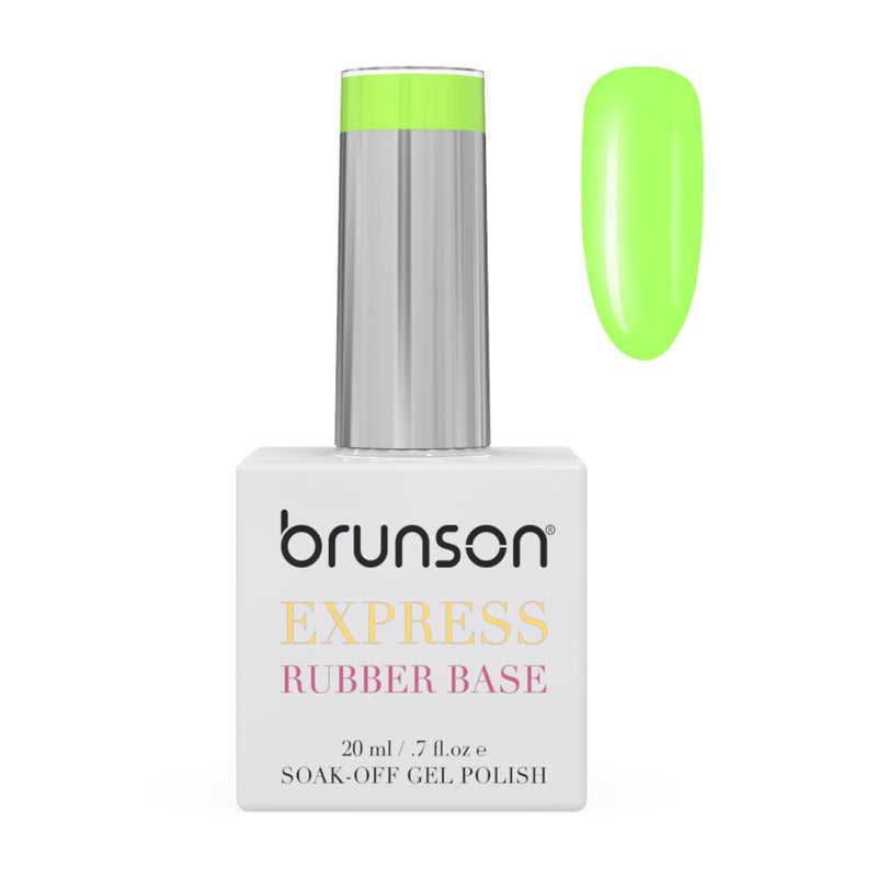 brunson TPO free Rubber Base Gel polish 20ml Soak Off Base Coat for Nail Strengthening Long Lasting Gel Polish Base for Chip Free Shine Brittle Nails UV Rubber base Russian manicure Non Yellowing salon manicure - Image 1