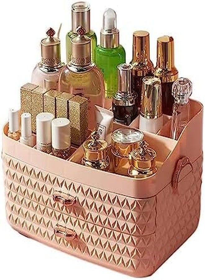 Azelf cosmetics storage desktop jewelry dustproof lipstick makeup brush organizing box dressing table skin care shelf Elegant Look - Image 5