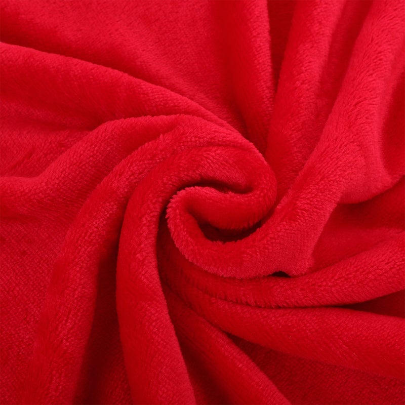 Thick Blankets Flannel Fleece Blanket Lightweight Warm Bed Sheet 70x100cm - Image 2