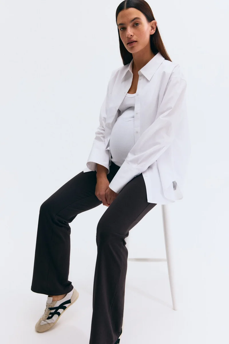 H&M MAMA Before &amp; After Flared trousers