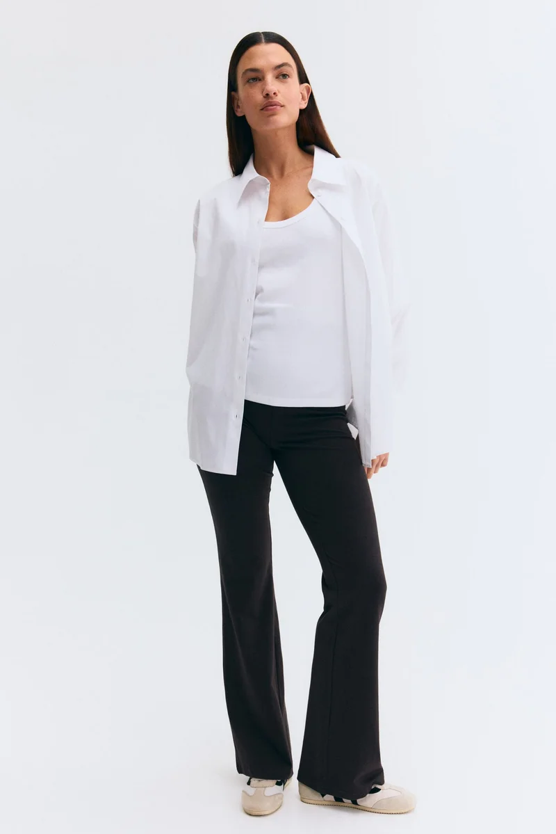 H&M MAMA Before &amp; After Flared trousers