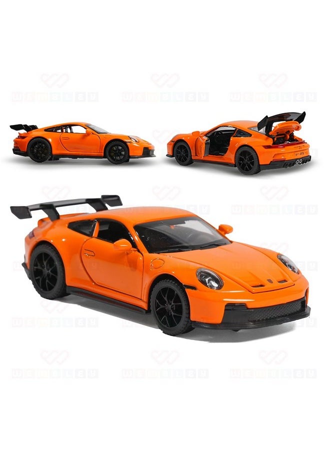 Wembley Pull Back Car Toy Die-cast Model Car 1:32 Scale Metal Car Pull Back Toy Vehicle with Openable Doors & Light Engine Sound Realistic Collectible Car Boys Kids 3+ Years & Above - Orange - pzsku/ZDF2E39C650056EA4EE75Z/45/_/1740118780/b0a590b3-7a28-49b3-91c9-d8b0db671f8d