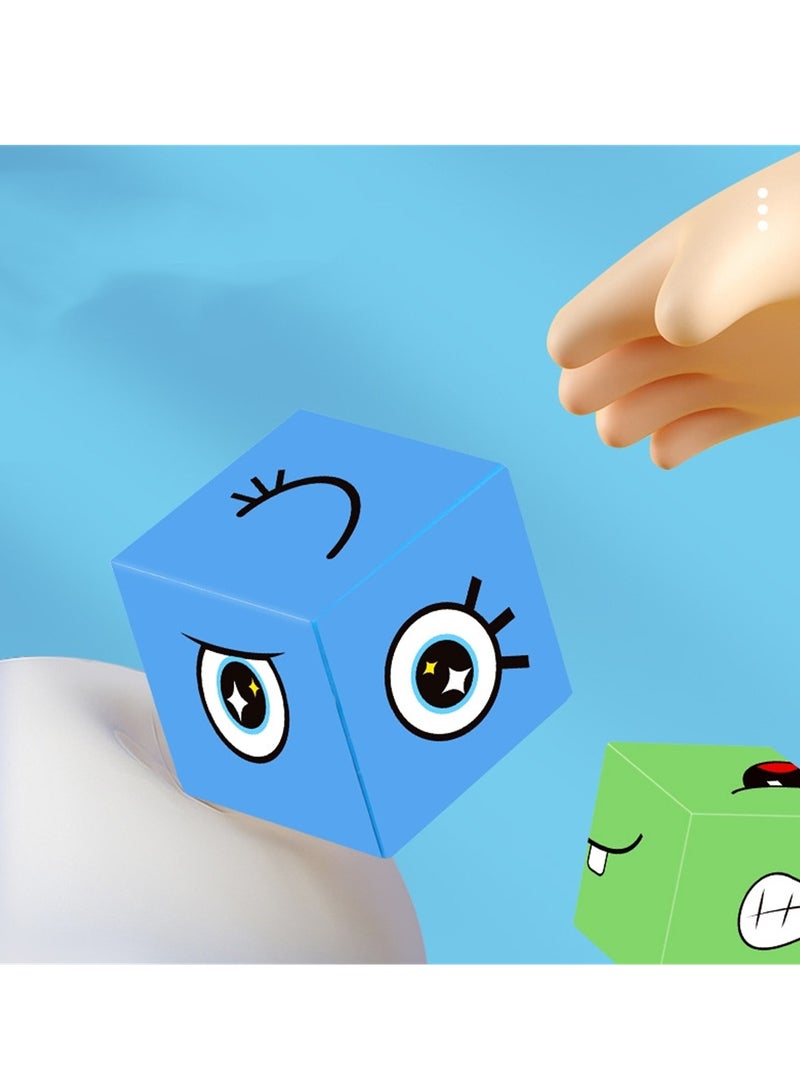 Change the face of the face of the cubic cube toys, the parent -child interactive logic thinking training fun desktop puzzle toys - Image 3