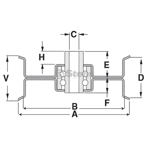 Stens Flat Idler 280-239 for AYP 532175820 - Image 2