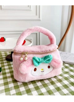 Melody 8-inch Sanrio Melody portable plush cosmetic bag  - Image 4