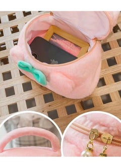 Melody 8-inch Sanrio Melody portable plush cosmetic bag  - Image 2
