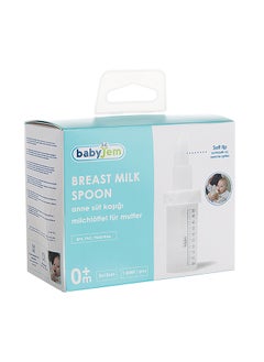 Babyjem Breast Milk Spoon 0 Months+ - Natural Feeding Solution for Newborns - Track Milk Intake with Transparent Bottle - Easy Feeding with Soft Spoon - pzsku/ZDF2E7CA056122A41681DZ/45/_/1720005938/1f8cc99a-ed32-4b7a-87ca-4d34187c8aa7