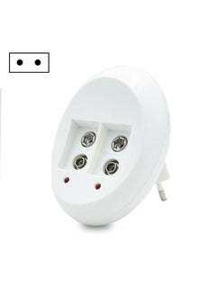 9V L-ion Rechargeable Battery 6F22 9V Lithium Batteries Charger(EU Plug)