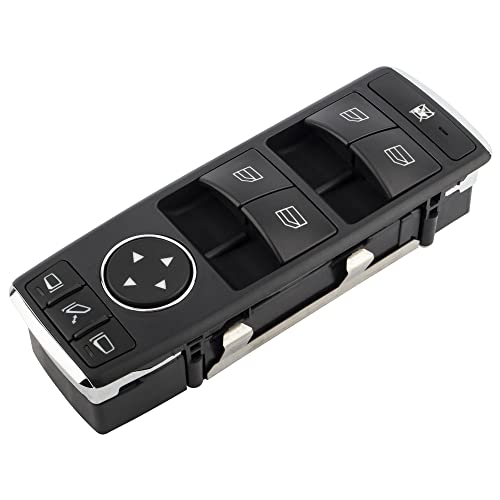 BOXI Front Left Driver Side Power Window Switch Fits for Mercedes Benz E-Class W212 C-Class W204 C117 G500 G550 C250 C300 C350 C63 AMG GLK250 GLK300 GLK350 2009-2015 / A2049055402 2049055402 - Image 2
