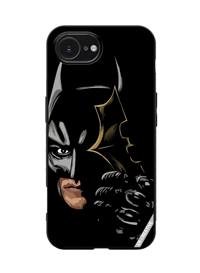 VR CREATIVE Protective Case Cover For Apple iPhone 16e Batman Black Design Multicolour