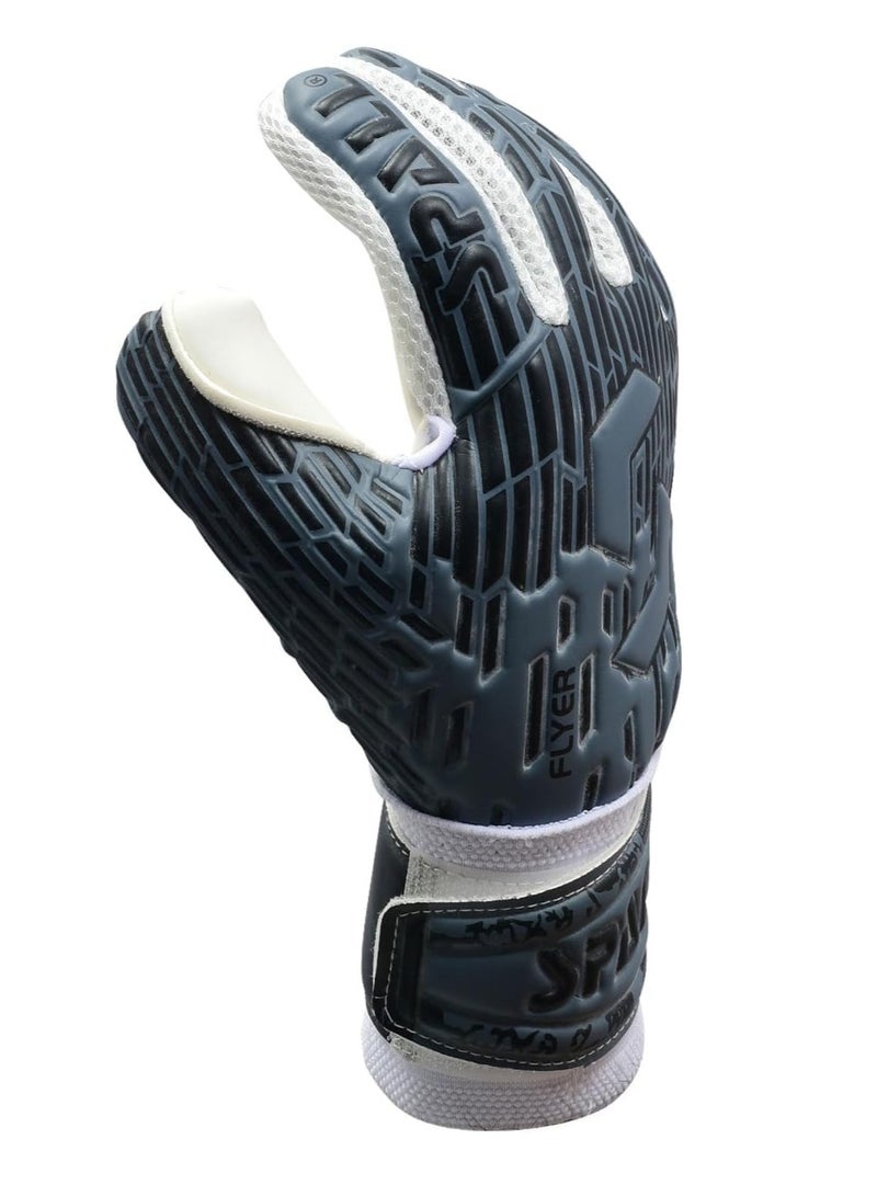 Spall Professional Goalkeeper Gloves with Strong Grip Palms and Finger Protection – Anti-Slip Soccer Goalie Gloves for Training and Match Play - Image 3