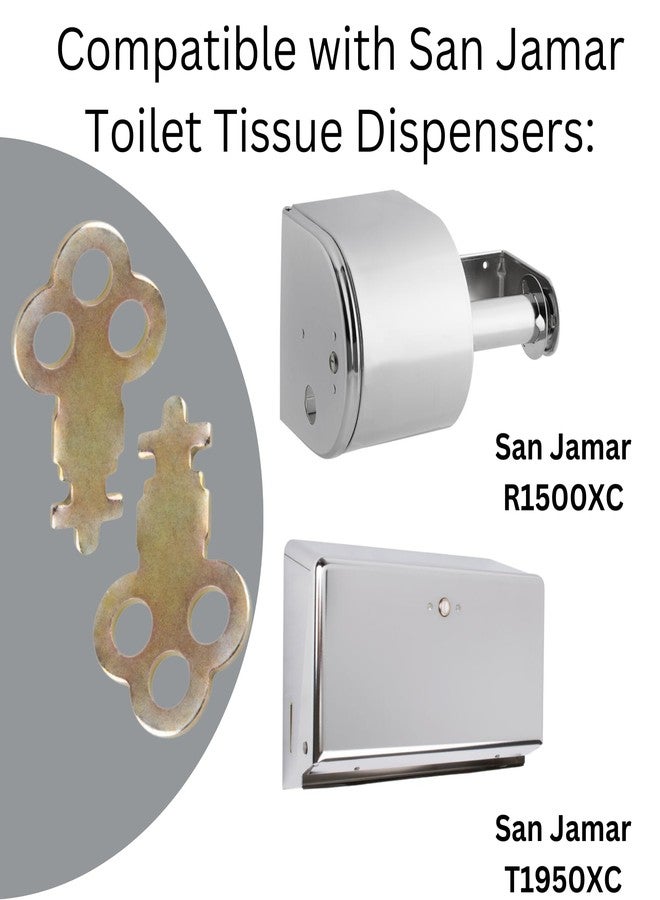 Robby's Cloud Dispenser Key Replacement Compatible with San Jamar Paper Towel Dispensers N13EZ (1 Pack) - Image 4