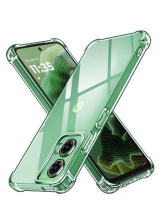 Cover for Motorola Moto G35 5G, Shockproof Transparent Shock Absorption Case with Soft TPU Bumper, Slim Soft Silicone TPU Protective Case - pzsku/ZDF2EC8E7DEDF0525D65AZ/45/1746225853/4e777e69-48d3-4c96-a93b-f4ef789bb621