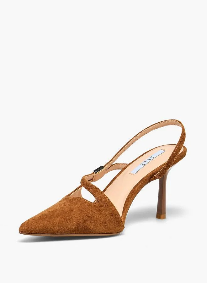 Elle TAN Women Stiletto Heel Shoes for Women | Best Price UAE