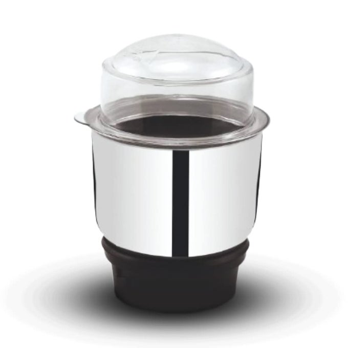 400 ML STAINLESS STEEL CHUTNEY JAR FOR MIXER GRINDER SMALL SIZE UNIVERSAL COMPATIBILITY