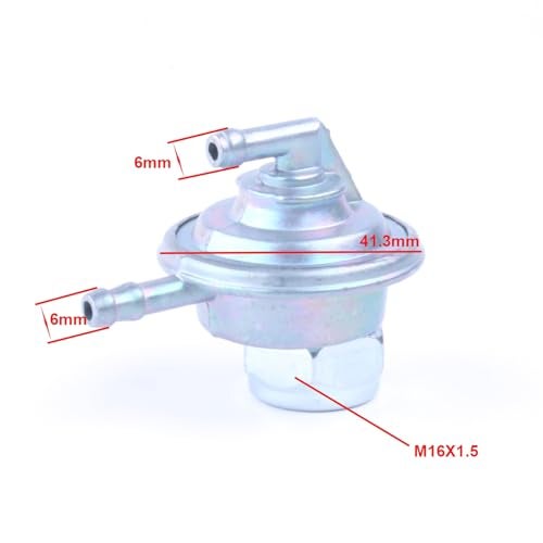Glixal GY6 49cc 50cc 125cc 150cc Vacuum Fuel Petcock for 139QMB 152QMI 157QMJ Engine Scooter Moped ATV Fuel Tap - Image 2