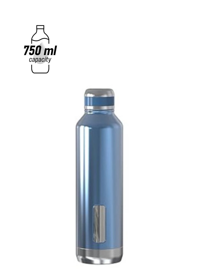 Atlasware Elite Double Wall Bottle 750ML - Blue  - Image 1