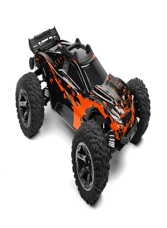 SummitLink Custom Body Muddy Orange Over Black Style Compatible for Rustler 4X4, Rustler BL-2S, Rustler 4x4 Ultimate 1/10 Scale RC Car or Truck (Truck not Included) R4-BR-02 - Image 2