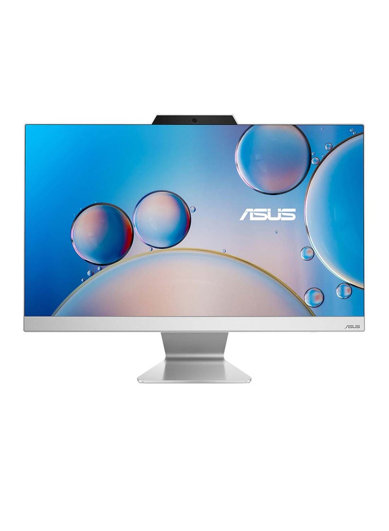 ASUS (Upgraded Version) All In One Pc 23.8-Inch Display, Core i5-1335U Processor/8GB RAM/512GB SSD/Intel UHD Graphics/DOS(Without Windows) / White English/Arabic White - Image 1