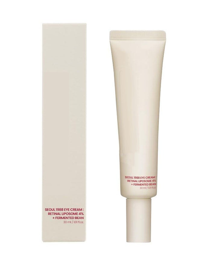 seoul 1988 Eye Cream : Retinal Liposome 4% + Fermented Bean - Image 1