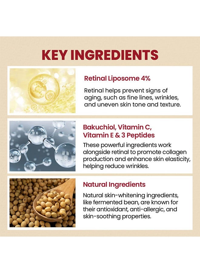 seoul 1988 Eye Cream : Retinal Liposome 4% + Fermented Bean - Image 5