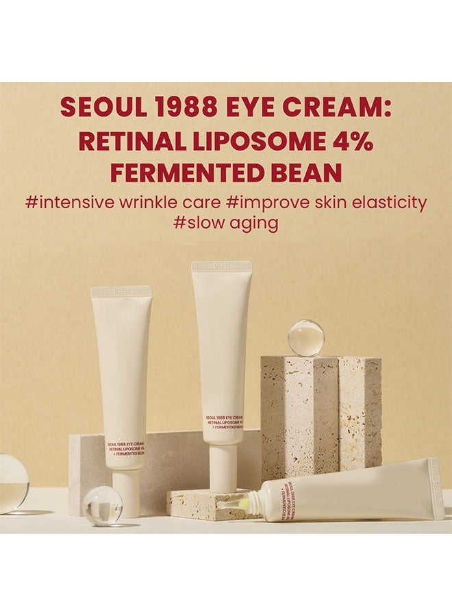 seoul 1988 Eye Cream : Retinal Liposome 4% + Fermented Bean - Image 2