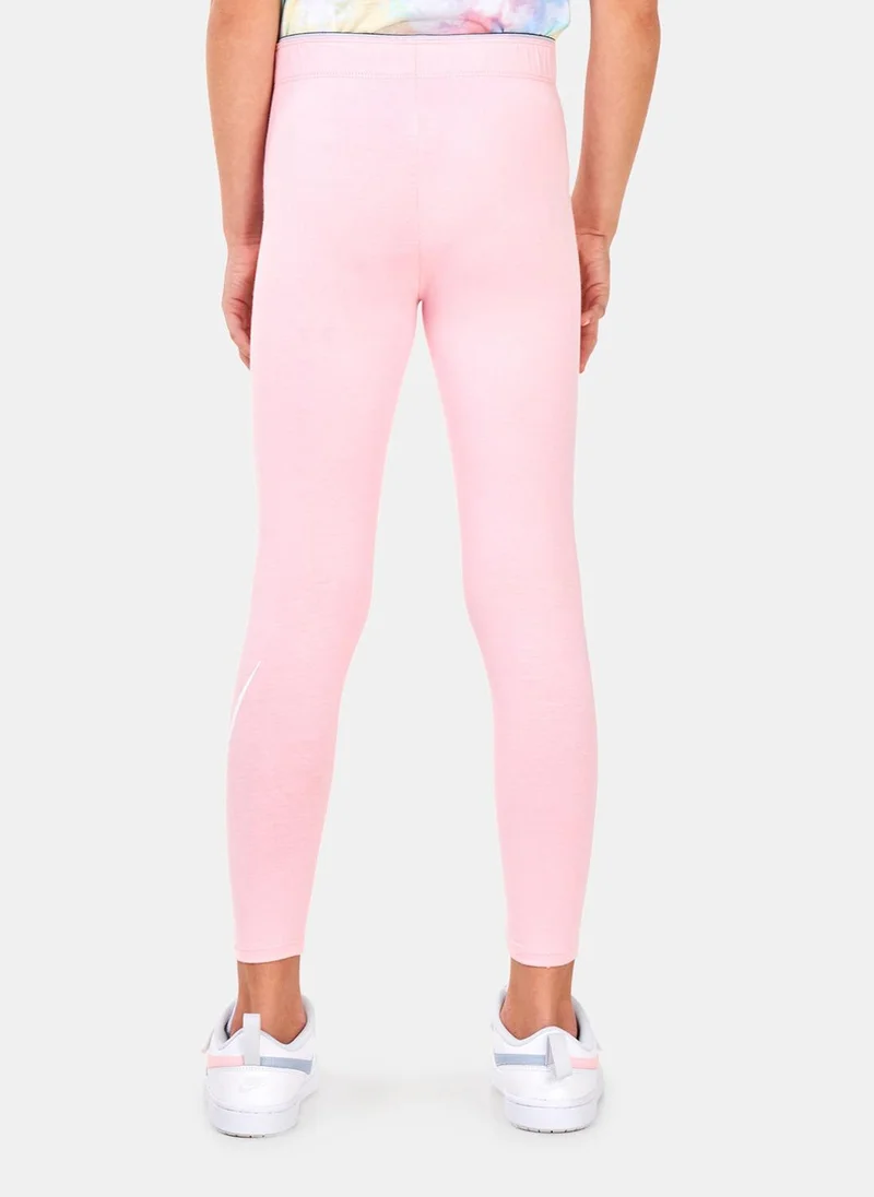 Nike Kids' Sportswear Leg A See Logo Leggings (Younger Kids)