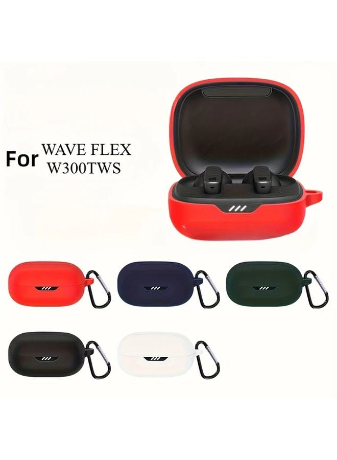 غلاف Wave Flex المضاد للصدمات مع قبضة وخطاف مجاني باللون الأسود - Image 2