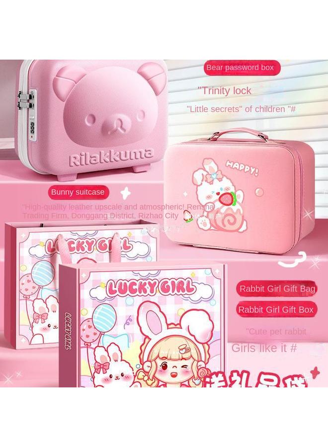 Bluejw Hand Account Suit Gift Box Girl's Hand Account Book Goo Card Suit Deluxe Edition Girl's Children's 61 Children's Toy Gift For Primary School Students - Image 5