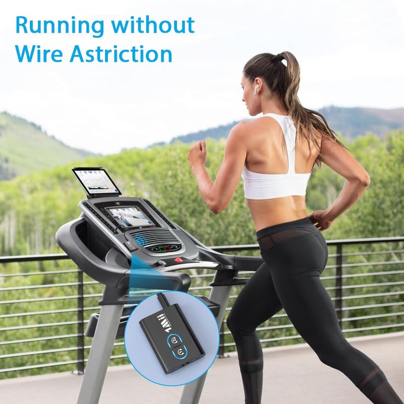 1mii مرسل ومستقبل بلوتوث 5.3 من 1Mii للتلفاز إلى سماعات الرأس اللاسلكية، رابط مزدوج AptX Adaptive/زمن تأخير منخفض/صوت عالي الدقة، محول Aux للستيريو المنزلي، الطائرة، القارب، الصالة الرياضية - Image 4