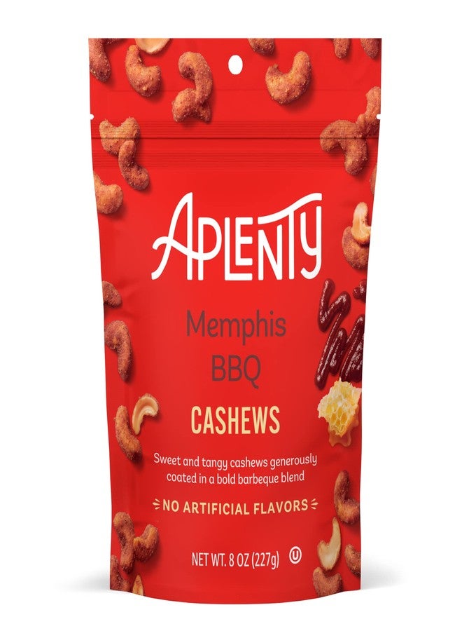 Aplenty Amazon Brand - Aplenty, Memphis BBQ Cashews, 8 oz - Image 1
