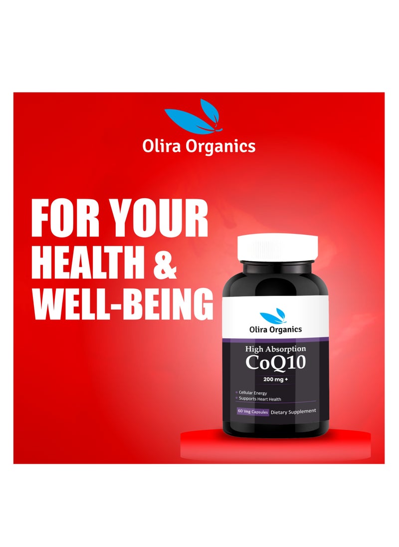 Coq 10 200mg 60 Softgels | Supports Heart Health
