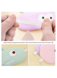 Generic Eye sleeping mask with gel 2 pieces multicolor  - Image 2