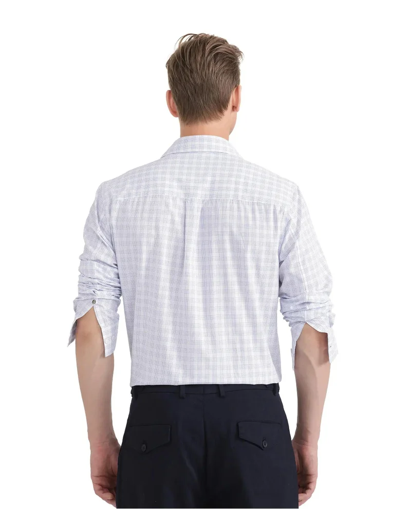 Rare Rabbit Men's Checked Regular Fit Shirt