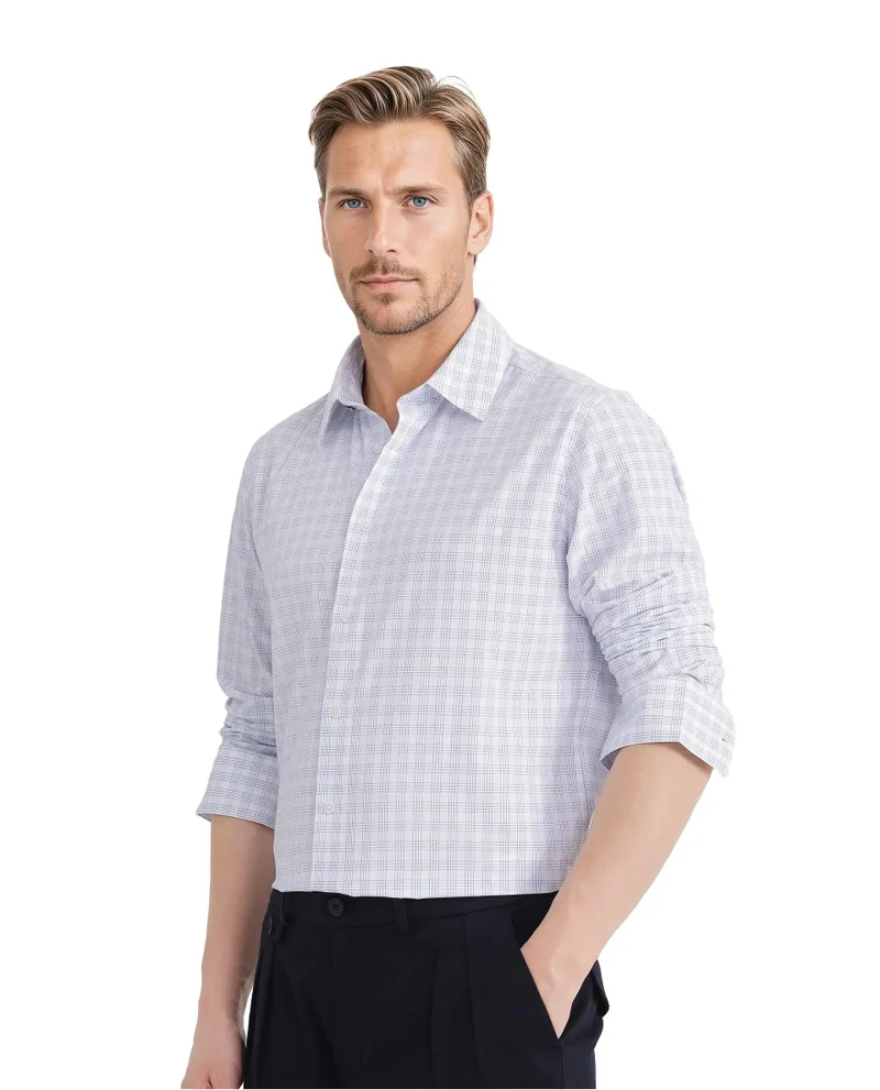 Rare Rabbit Men's Checked Regular Fit Shirt
