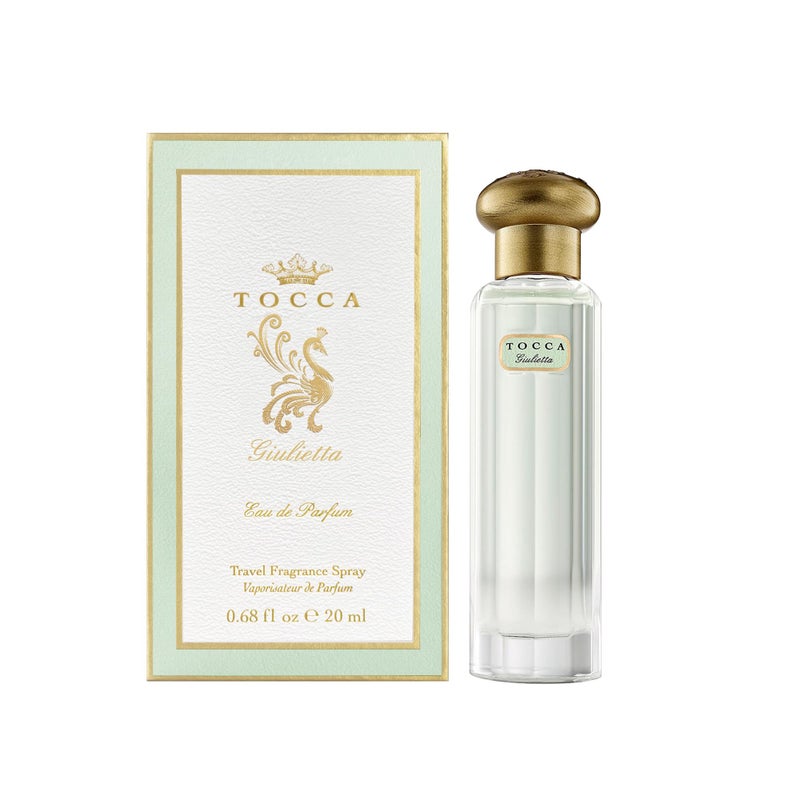 Tocca Women's Perfume, Giulietta Fragrance, 0.68 oz (20 ml) - Fresh Floral, Pink Tulips, Green Apple, Vanilla Orchid - Hand-Finished Bottle - Image 1