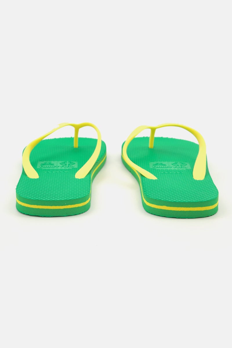 PHILIPP PLEIN Men Slip On Slippers, Yellow  - Image 2