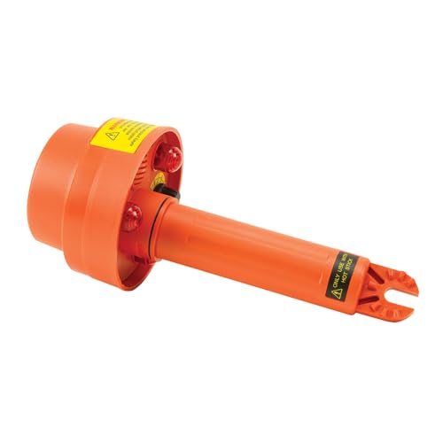 Klein Tools HVNCVT-2 Broad Range, Non-Contact Voltage Tester, For Overhead Conductors-Cable Faults, 7 Sensitivity Ranges, Audible and Visual Signals, Water Resistant - Image 2