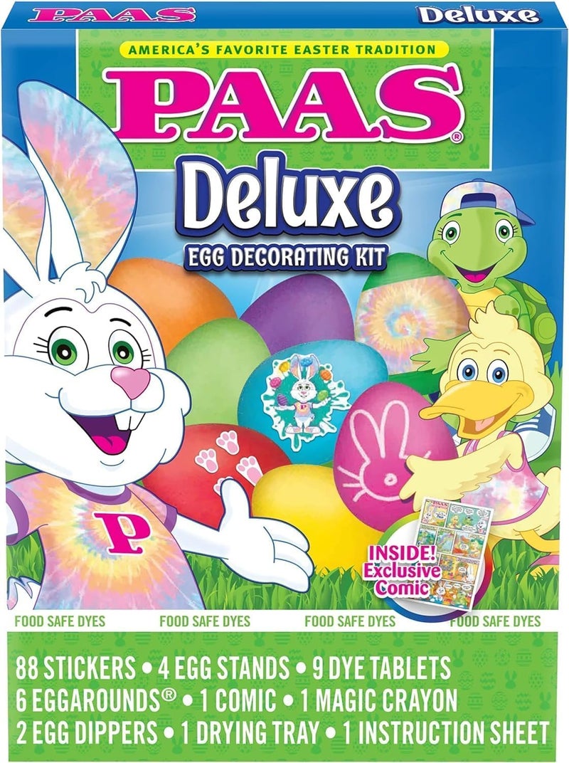 PAAS Deluxe Easter Egg Decorating Kit Americas Favorite Easter Tradition - Image 2