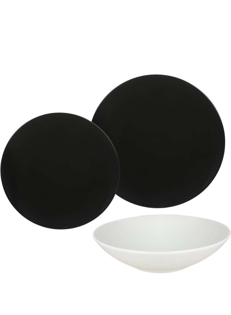 High-Quality Porcelain Dinner Set – 18 Pieces - Image 1