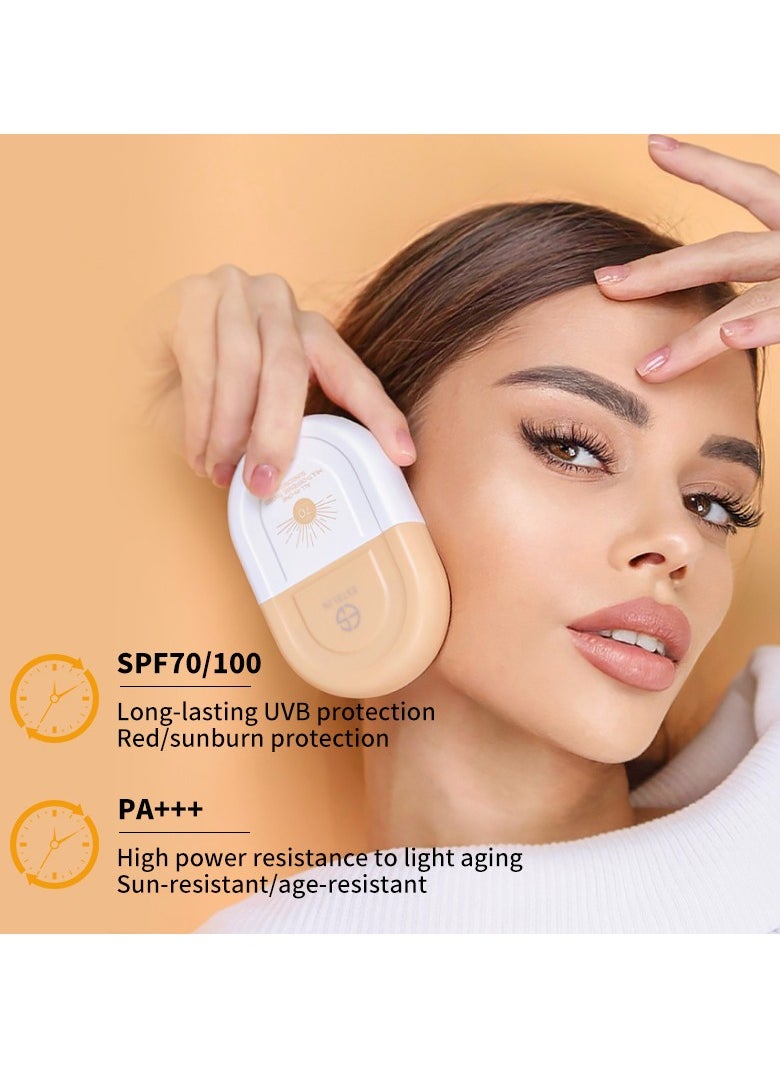 ESTELIN - All-In-One Multi-Defense Tinted Sunscreen SPF70 PA+++ (50g) - Image 1