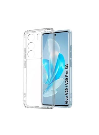 غطاء خلفي من السيليكون المقاوم للصدمات لهاتف Vivo V29 / V29 Pro (5G)، وزوايا حامية وظهر شبه شفاف متوافق مع Vivo V29 / V29 Pro (5G) (6.78 بوصة) (شفاف) - pzsku/ZDF2FF8407AB2C044E009Z/45/_/1721830724/1e430b82-d7de-48d1-be2a-cdb7bbb30a1a