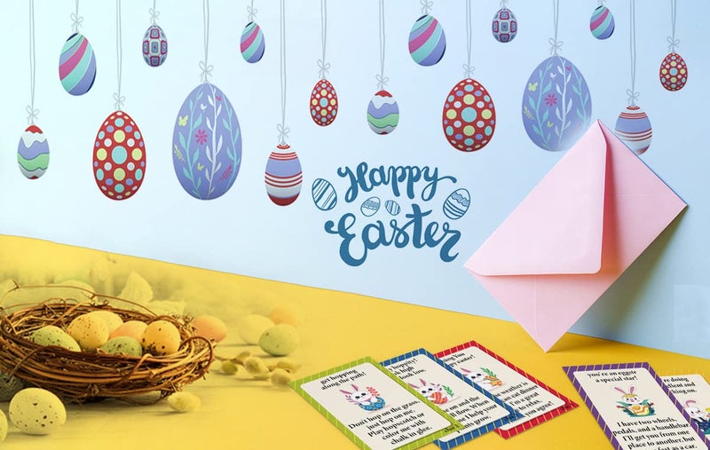 BEUFSE Outdoor Easter Scavenger Hunt Cards with Envelopes, Easter Egg Hunt, Outdoor Scavenger Hunt Games, Easter Bunny, Easter Party Activities, Indoor Easter Party Games-fhjxbk002 - Image 3