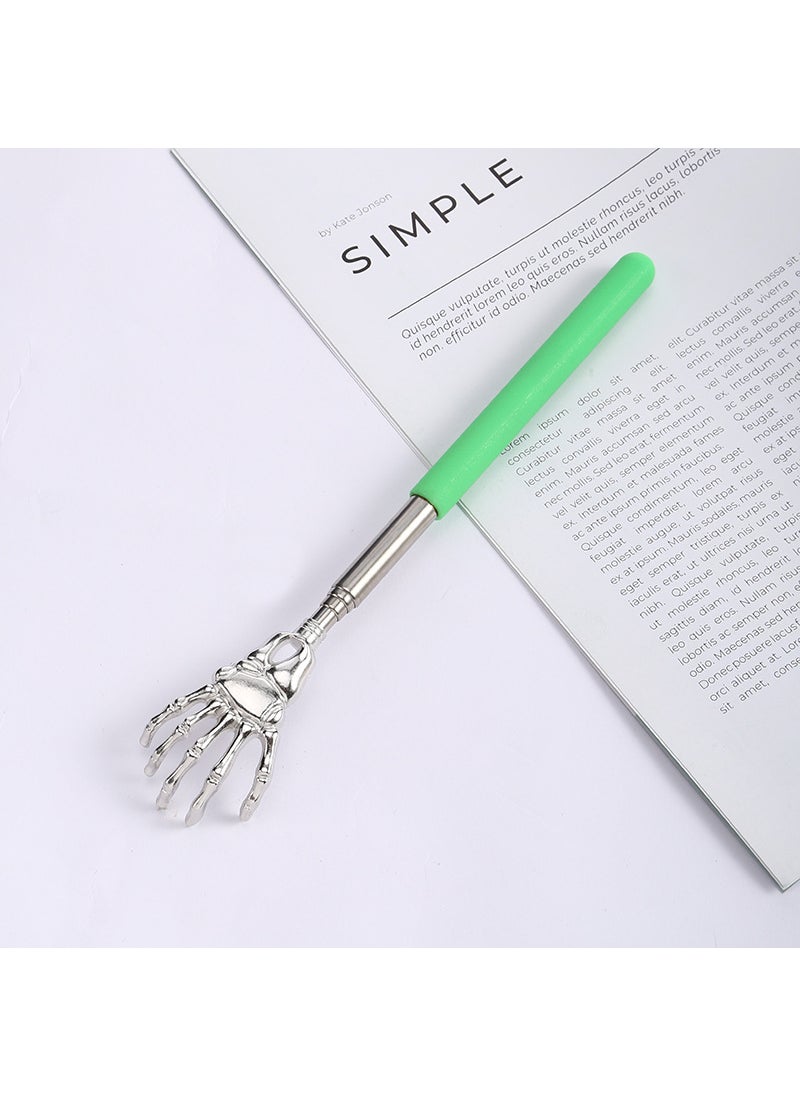 Generic - Ghost hand stainless steel telescopic itch tickle massager does not ask for Old Man music stainless steel tickle tickle tickle deviceGhost hand Green Ghost hand Green - Image 1