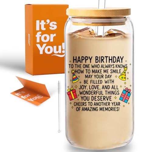wtisan Birthday Gifts for Women: Her Happy Birthday Gift, Unique Best Friend, Mom, Sister, Wife, Men Gift Set - Image 1