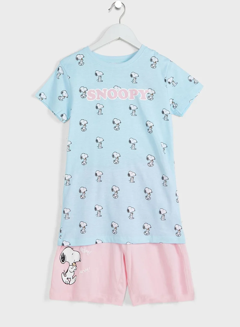 Peanuts Youth Snoopy Pyjama Set